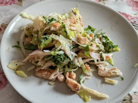 Chicken & Rocket Caesar-Style Salad