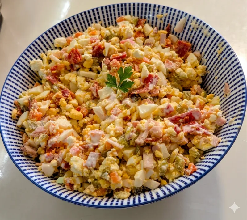 The "Post-Easter" Loaded Egg Salad