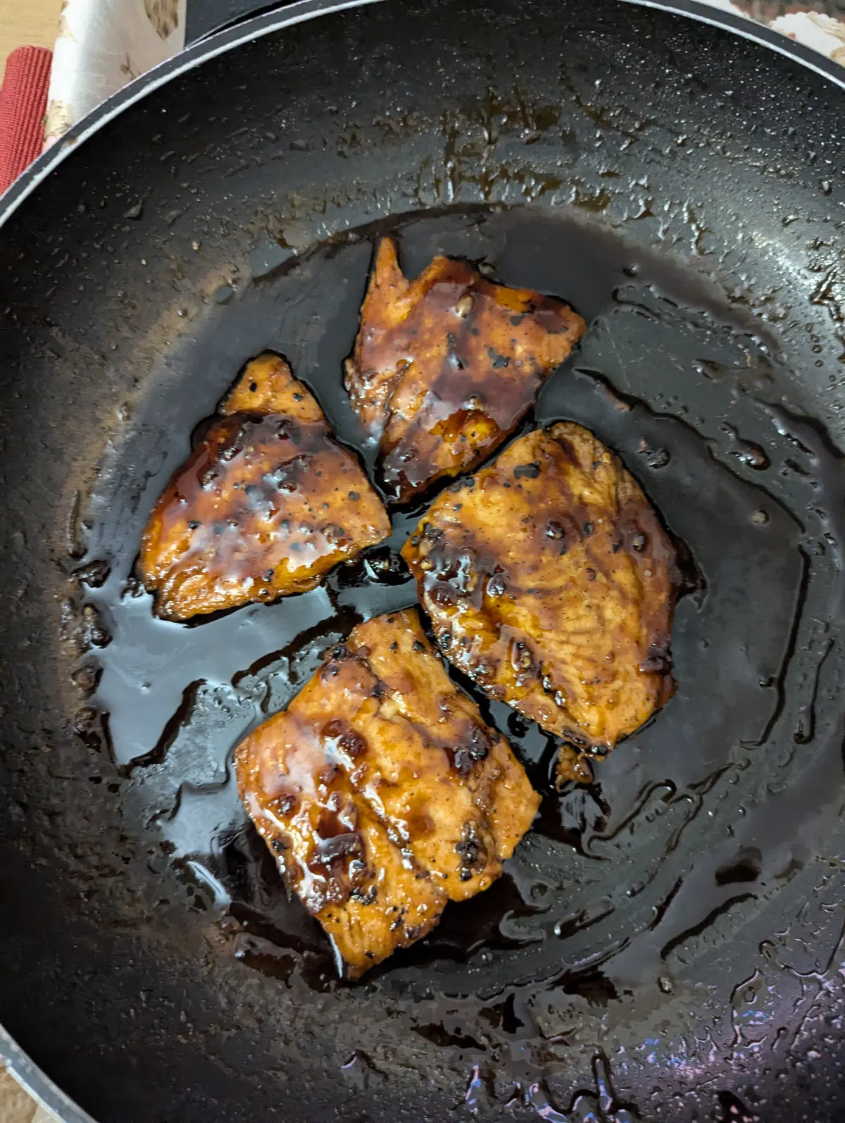 Garlic-Orange Glazed Salmon